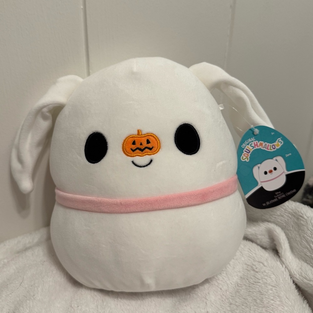 Squishmallows The Nightmare Before Christmas Zero Dog Plushie